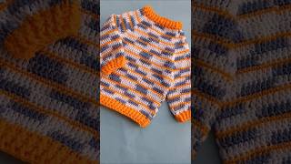 crochet top down Raglan sweater #new #crochetcrosai #crochet #short #video #sweater