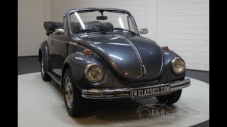Volkswagen Beetle Cabriolet 1974  -VIDEO- www.ERclassics.com screenshot 5