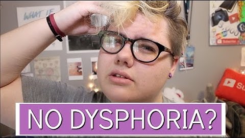 CAN YOU BE TRANS WITHOUT DYSPHORIA?? // #transeducation