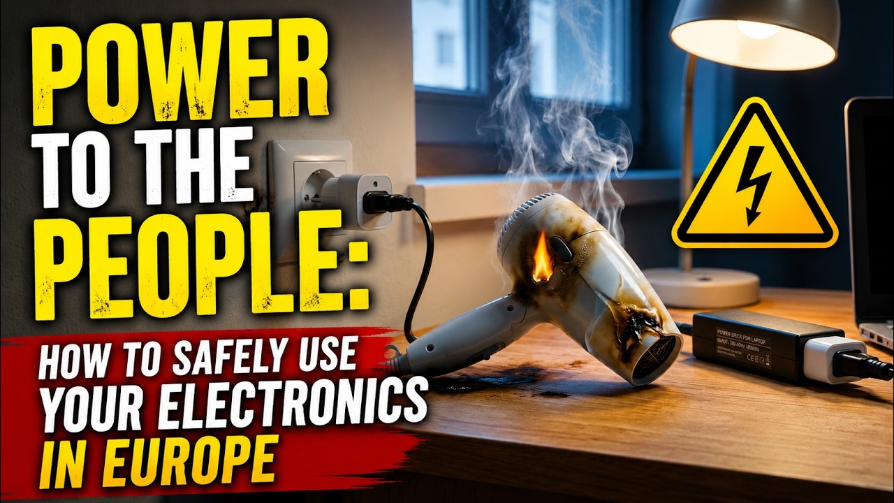 Power to the People:  How to Use Your U.S. Electronics Safely in Europe