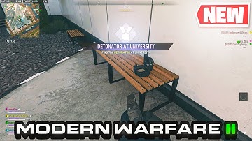 How To Complete "Find the Detonator at University"! (MW2 Assault On Vondel Event Challenges)