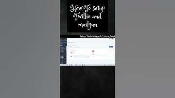 How To Set-Up Twilio & Mailgun or LeadConnector Phone/Email For Your GOHighLevel
