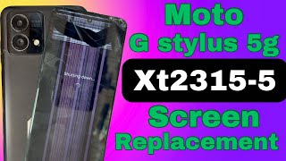 Moto g stylus 5g screen replacement, xt2315-5