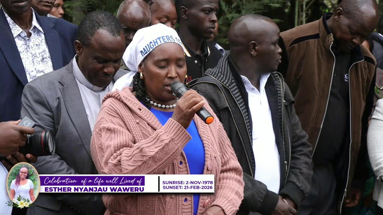 Celebration of a life well lived of Esther Nyanjau Waweru