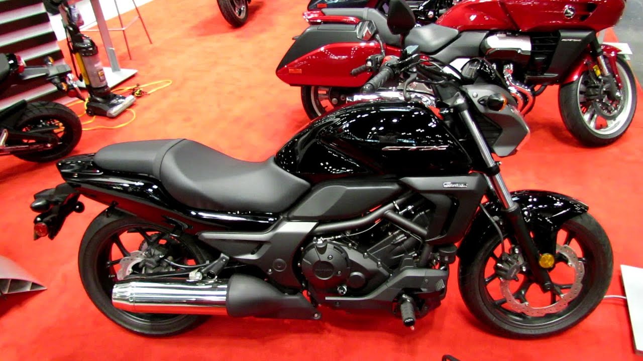 2014 Honda CTX700 Walkaround - 2013 New York Motorcycle Show - YouTube