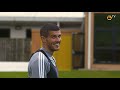 WELCOME BACK! Wolves first-team return for individual fitness sessions