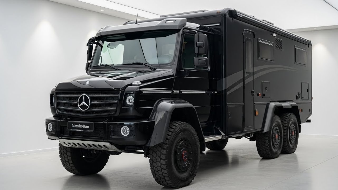 2026 Mercedes 6x6 Motorhome Camper | Ultimate Luxury Off-Road Adventure ...