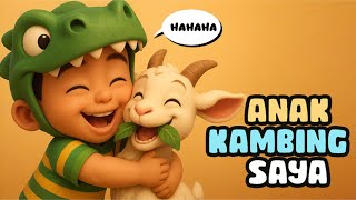 ๐ต Lagu Anak Kambing Saya ๐ | Hisyam Lucu Sayang Ayah Ibu