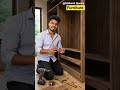 Modern Wardrobe Making Process 🪵✨ | Best Furniture Work #shorts #woodworking #viral #trending