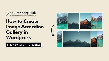 How to Create Image Accordion Gallery in WordPress | WordPress Tips and Tricks