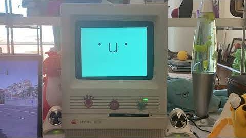 Macintosh SE / 30 sings  What was I made for?