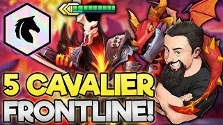 5 Cavalier - 3 Star Hecarim Frontline!! | TFT Dragonlands | Teamfight Tactics