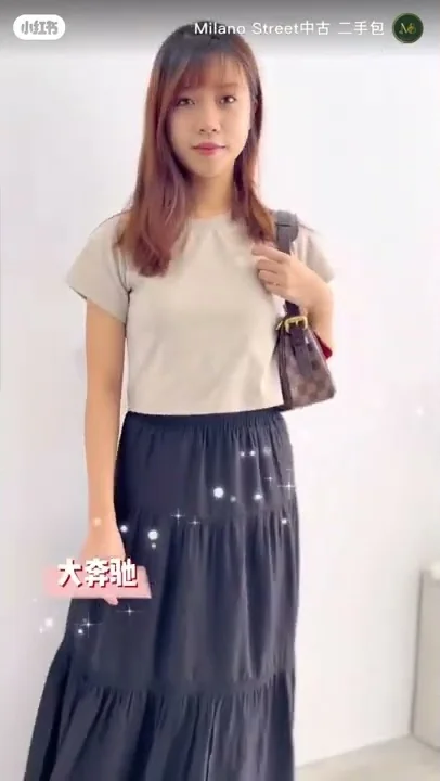 Louis Vuitton Vintage Bag with model (Cite MM, Rav...
