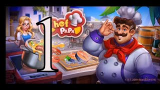 Chef Papa - Restaurant Story - Gameplay Part 1 (iOS, Android) HD screenshot 3