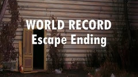 WORLD RECORD | Hello Neighbor 3 Prototype 1 | Escape Ending Glitchless | 1 minute and 26 seconds