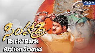 RRR - Jr Ntr Mass Fight Scene || Simhadri Movie Action Scenes || Jr Ntr Birthday Special Video