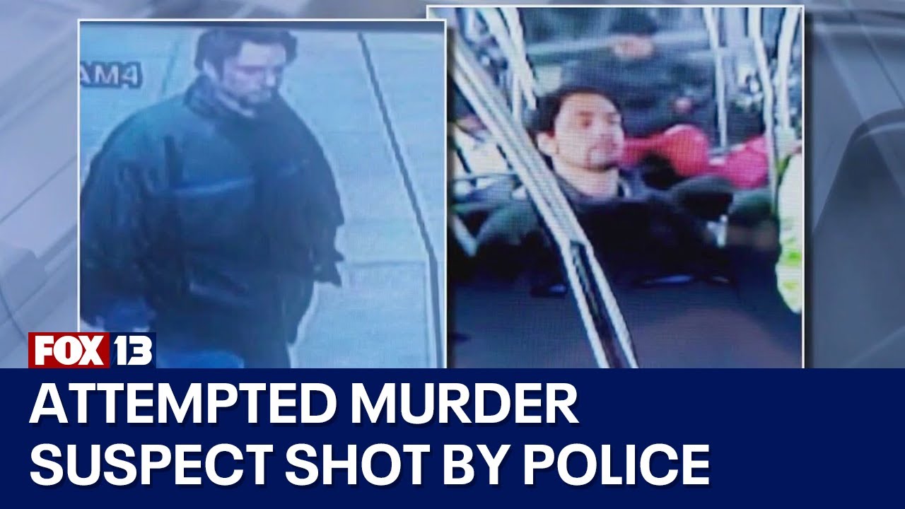 Man wanted for attempted murder shot by police in Kent | FOX 13 Seattle ...