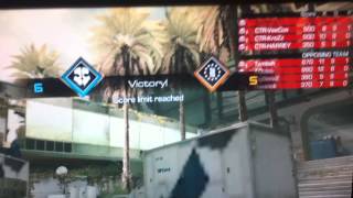 Us winning second map Strikezone SnD 6-5 against On vous baise les UK (GB varient snd)