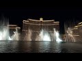 Fountains Of Bellagio &quot;Bad Romance&quot; (Night) 4K