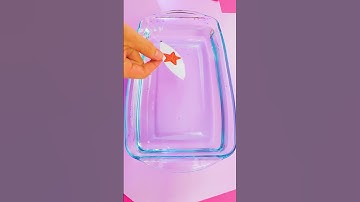 INK & WATER MAGIC! 🎨💧 DIY Science Experiment for Kids! #shorts