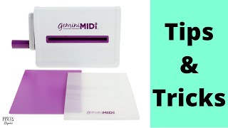 Gemini Midi Die Cutting Machine Review\/Tips and Tricks
