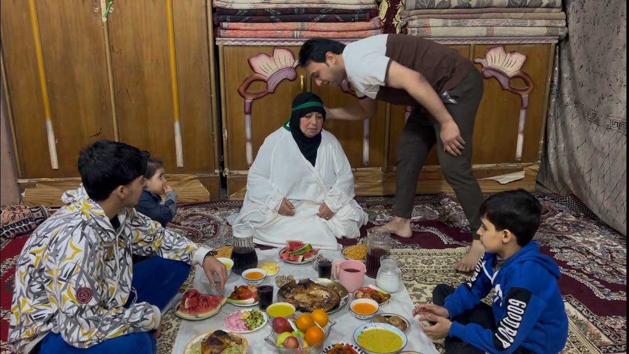 فطـور الحجيـه اول يوم رمضان 🤩🌹 | سلسلـه رمضان