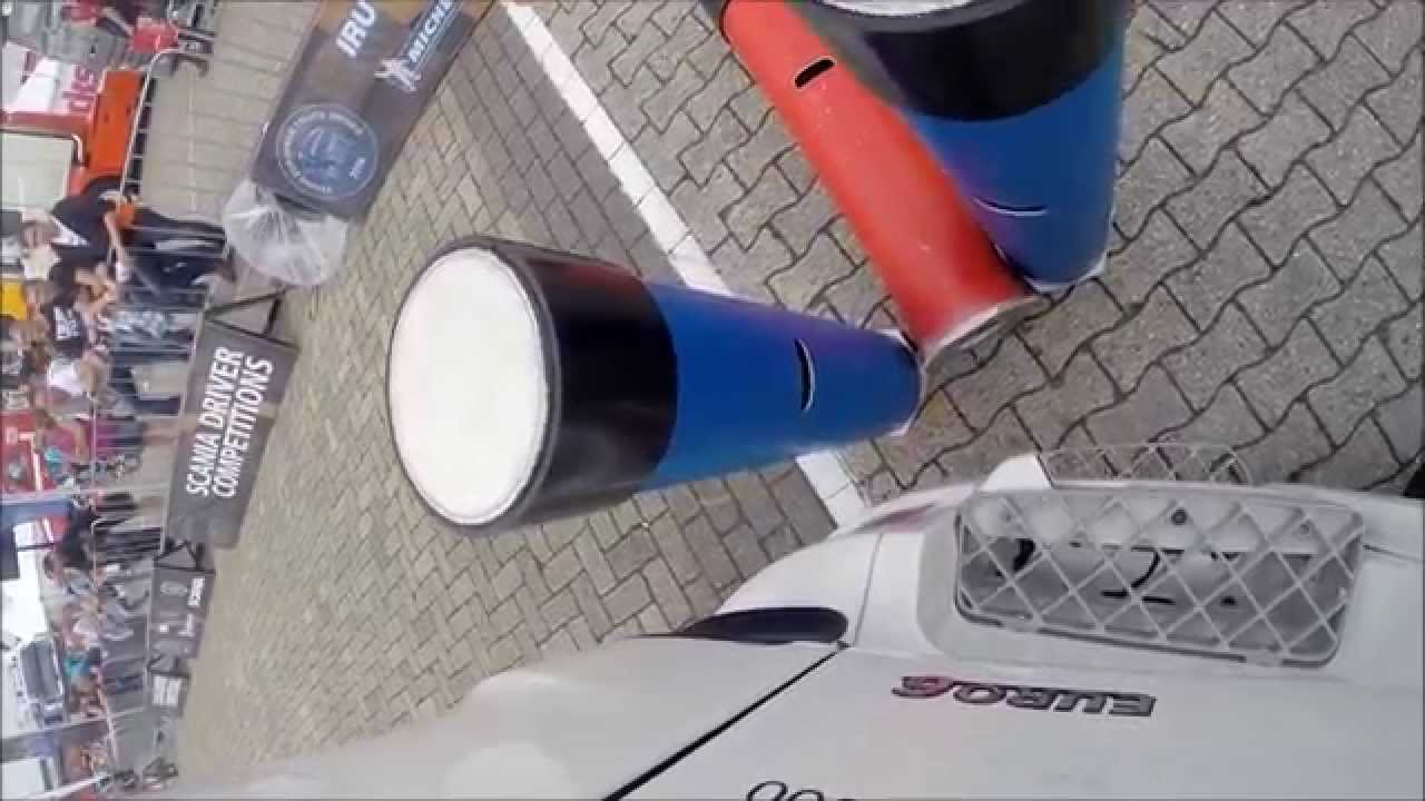 Winning Scania's national Young European Truck Driver final...from a different angle