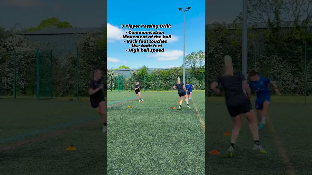 3 PLAYER PASSING DRILLS