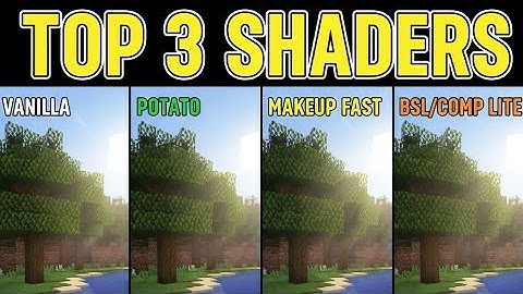 Top 3 BEST Low End Minecraft Shaders (2025) | Part - 1