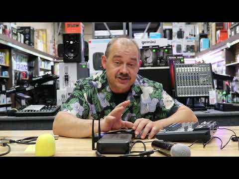 review of the Pyle PDWM3375 Wireless Microphone, how to connect them to Speakers or audio Mixer