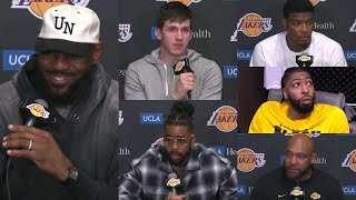 Lakers vs Clippers | Lakeshow Postgame Interviews x Highlights: AD, AR, Bron, DLo, Rui \& Darvin Ham
