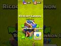 Ricochet Cannon Is ILLEGAL 💀 #ClashOfClans #COC #COCShorts #COCEvolution #RicochetCannon #Shorts
