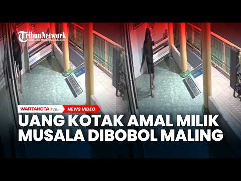 Uang Kotak Amal Milik Musala di Duren Sawit Jaktim Dibobol Maling
