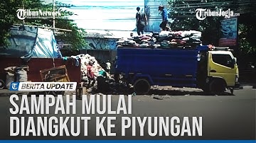 Sampah yang Menumpuk di Kota Yogya Mulai Diangkut ke Piyungan