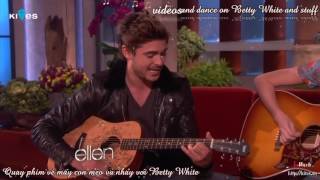 [the ellen show vietsub] zac efron và taylor swift đá đểu ellen