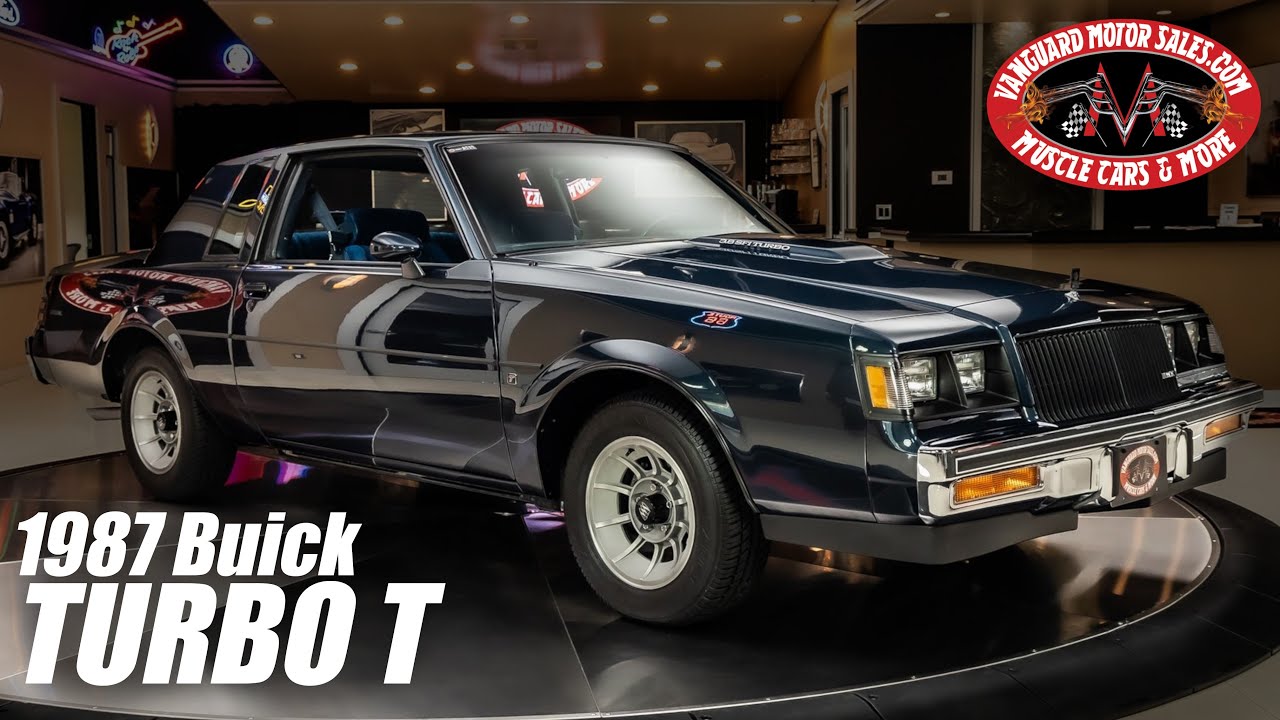 1987 Buick Regal Turbo T For Sale Vanguard Motor Sales 