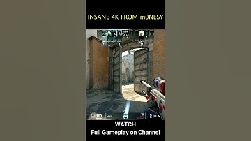 m0NESY’s INSANE AWP 4K on Dust 2 🔥 |  #cs2   #m0nesy , #counterstrike2 , #awp , and #gamingshorts