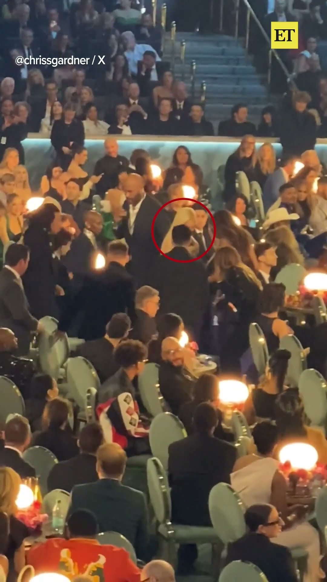 Beyoncé sneaks into #GRAMMYs right before Winning Best Country Album!?