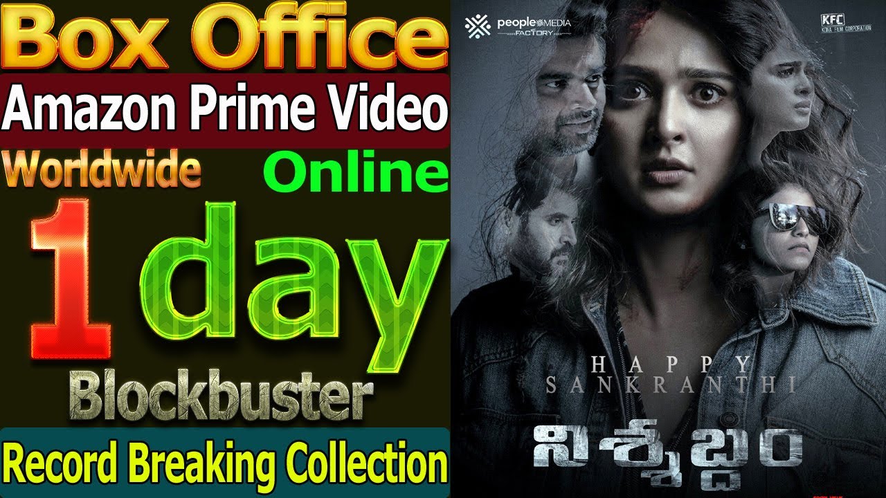 Nishabdham Movie 1st Day Total Online Box Office Collection Release Amazon Prime Video