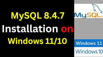 How to Install MySQL 8.4.7 LTS on Windows 11/10 | Complete Setup Guide 2025