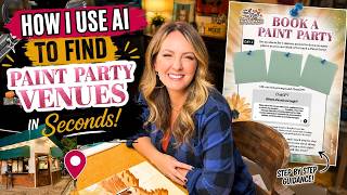 How to Book Your First Paint Party (Using ChatGPT!)