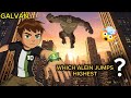 || Which alein jumps highest?? 🤯❤️ || #viral 