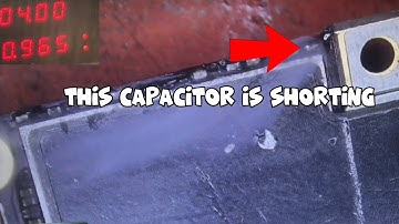 iPhone X Short PP 1V8_IO Solution ( C2647 ) Capacitor