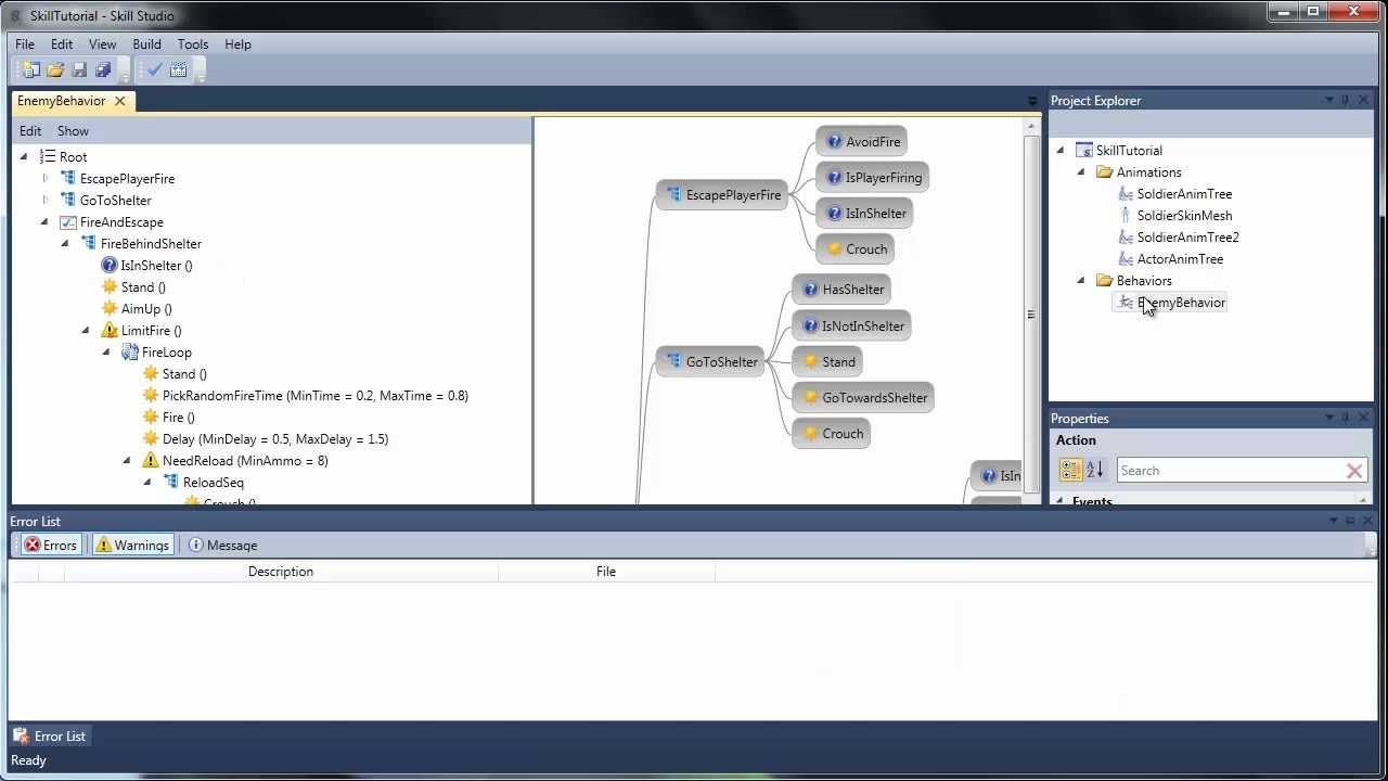 Tutorial 3 : How to create a BehaviorTree - YouTube