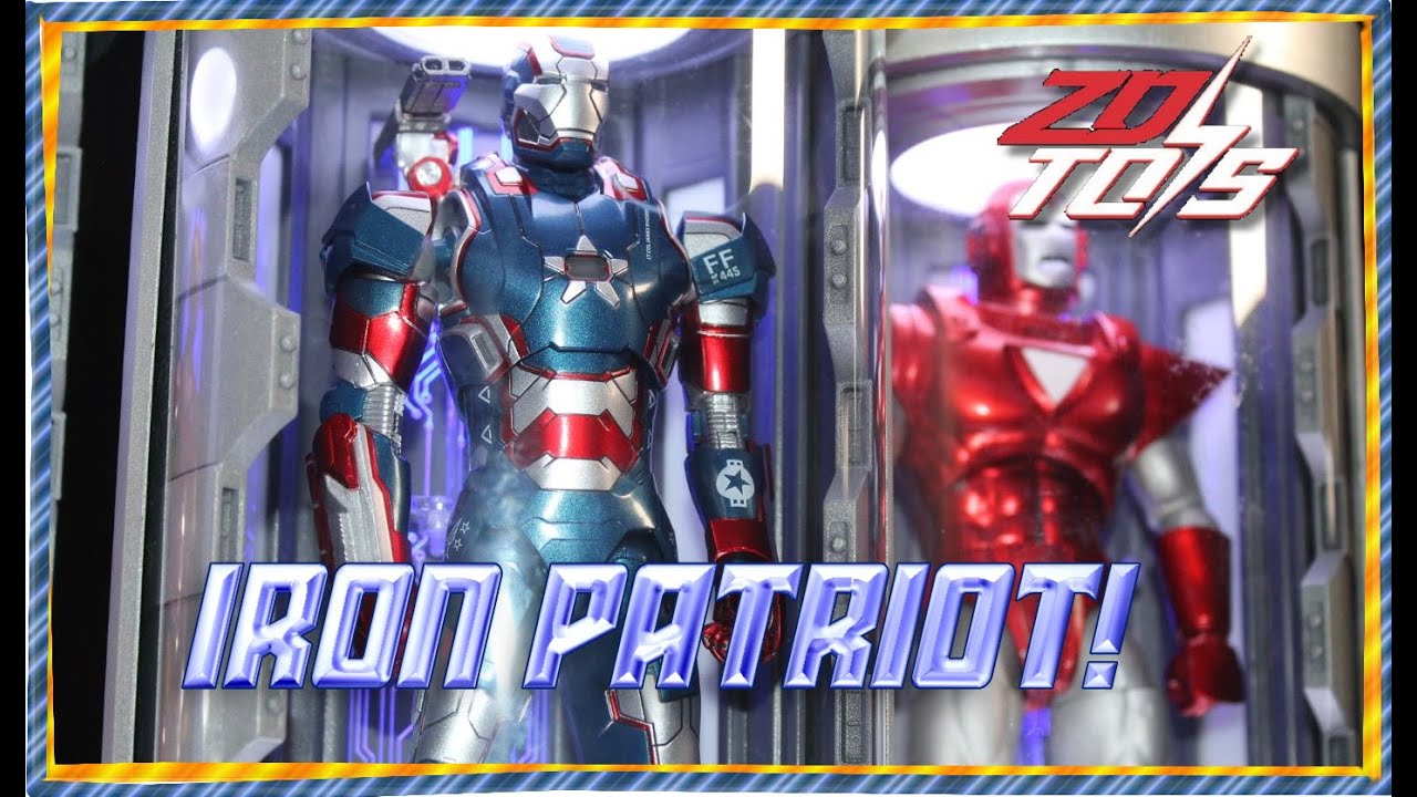 ZD Toys Iron Patriot / Toys Box 1:12 Circular Hall of Armor