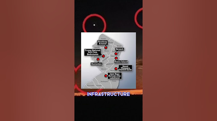 The CHILLING scale of New Jersey drone activity revealed 😳 🚨