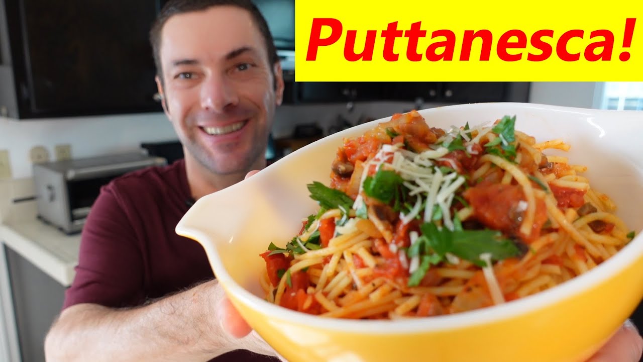 Puttanesca Your New Favorite Pasta Sauce YouTube