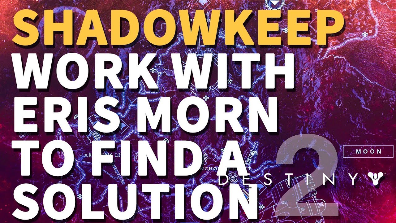 Work with Eris Morn to find a solution Essence of Anguish Destiny 2