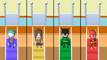 Bridge Race - Use Different Skins From Level 21 To Level 30 - PART 3 (Android, iOS)