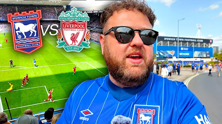 IPSWICH TOWN 0-2 LIVERPOOL - Match Day Vlog! McKenna vs Slot in the Premier League!